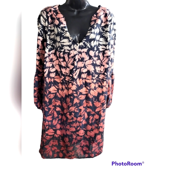 Nine West Dresses & Skirts - Womens multicolored floral Nine West shirt dress size 3X